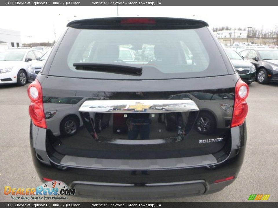 2014 Chevrolet Equinox LS Black / Jet Black Photo #4