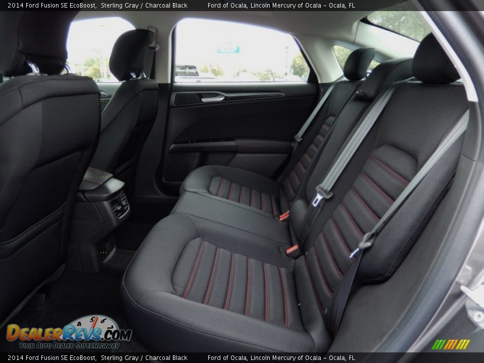 2014 Ford Fusion SE EcoBoost Sterling Gray / Charcoal Black Photo #7