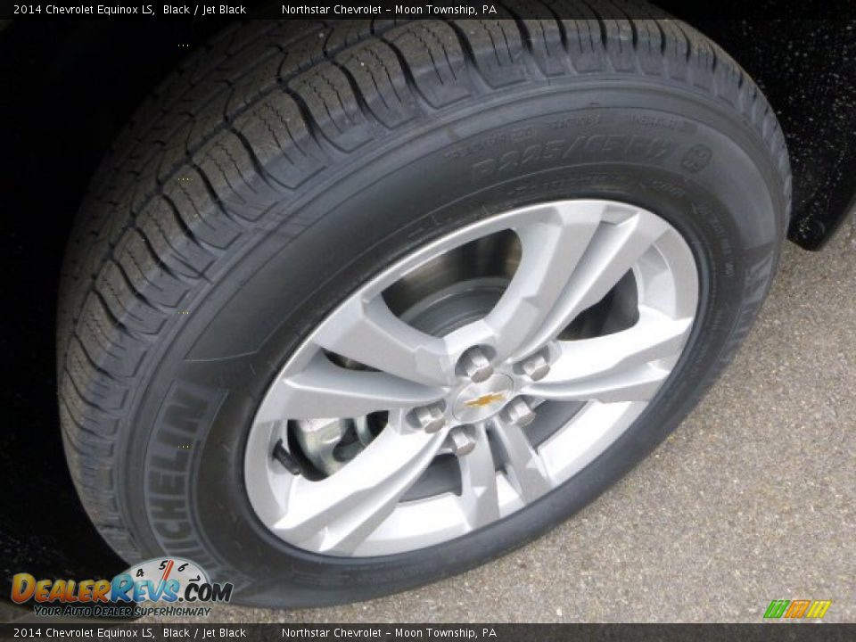 2014 Chevrolet Equinox LS Black / Jet Black Photo #9