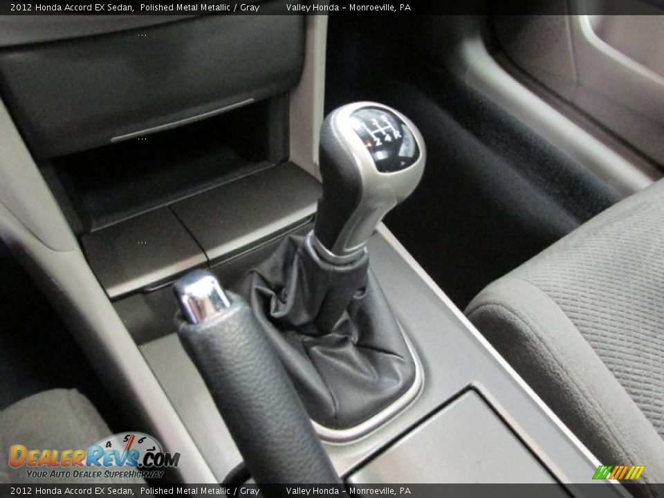 2012 Honda Accord EX Sedan Polished Metal Metallic / Gray Photo #13