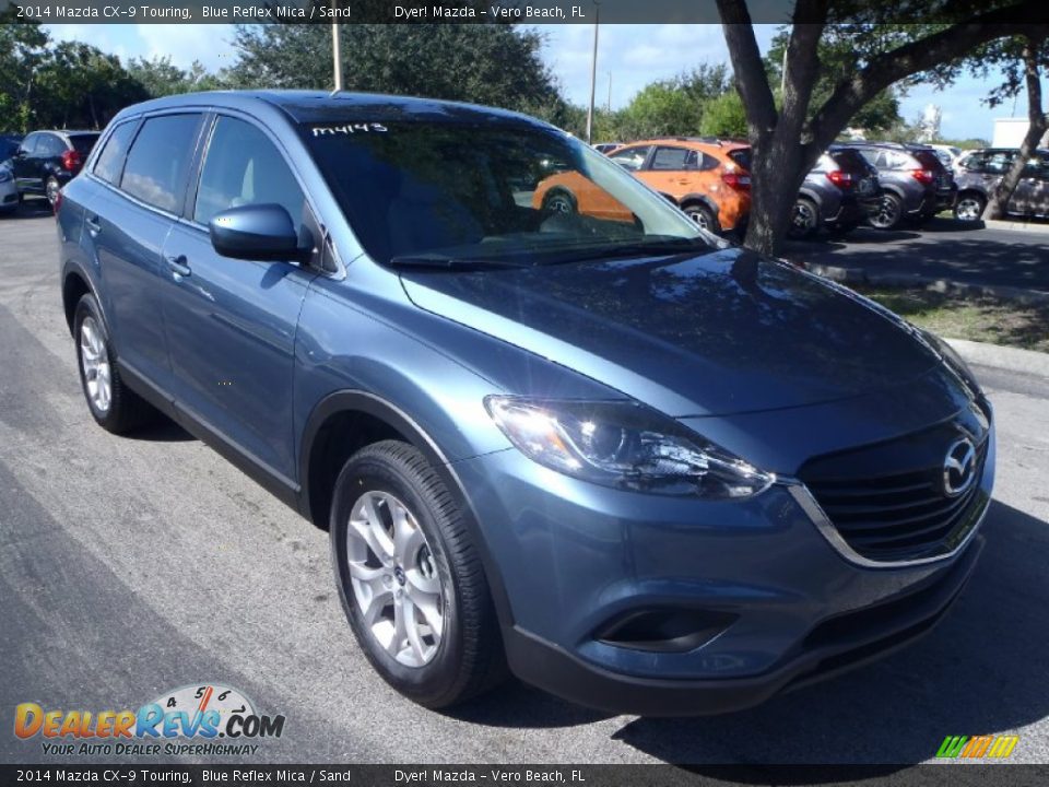 Front 3/4 View of 2014 Mazda CX-9 Touring Photo #1