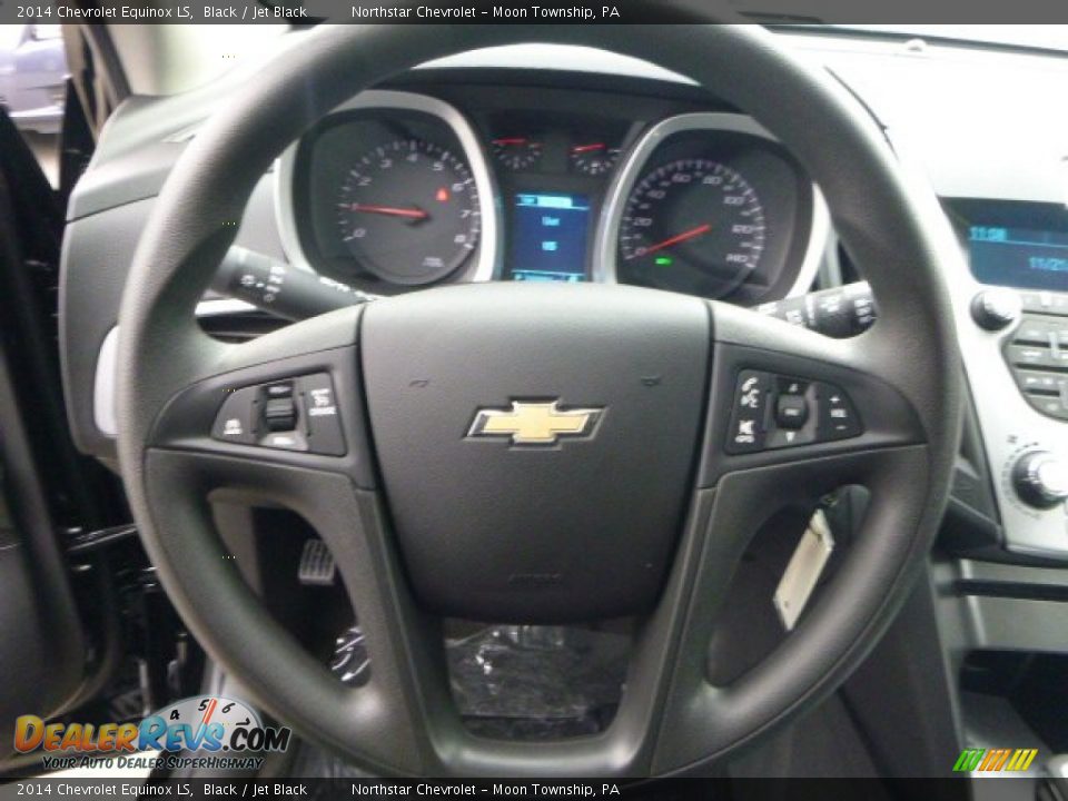 2014 Chevrolet Equinox LS Black / Jet Black Photo #17
