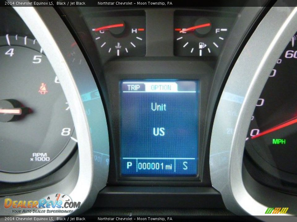 2014 Chevrolet Equinox LS Black / Jet Black Photo #20