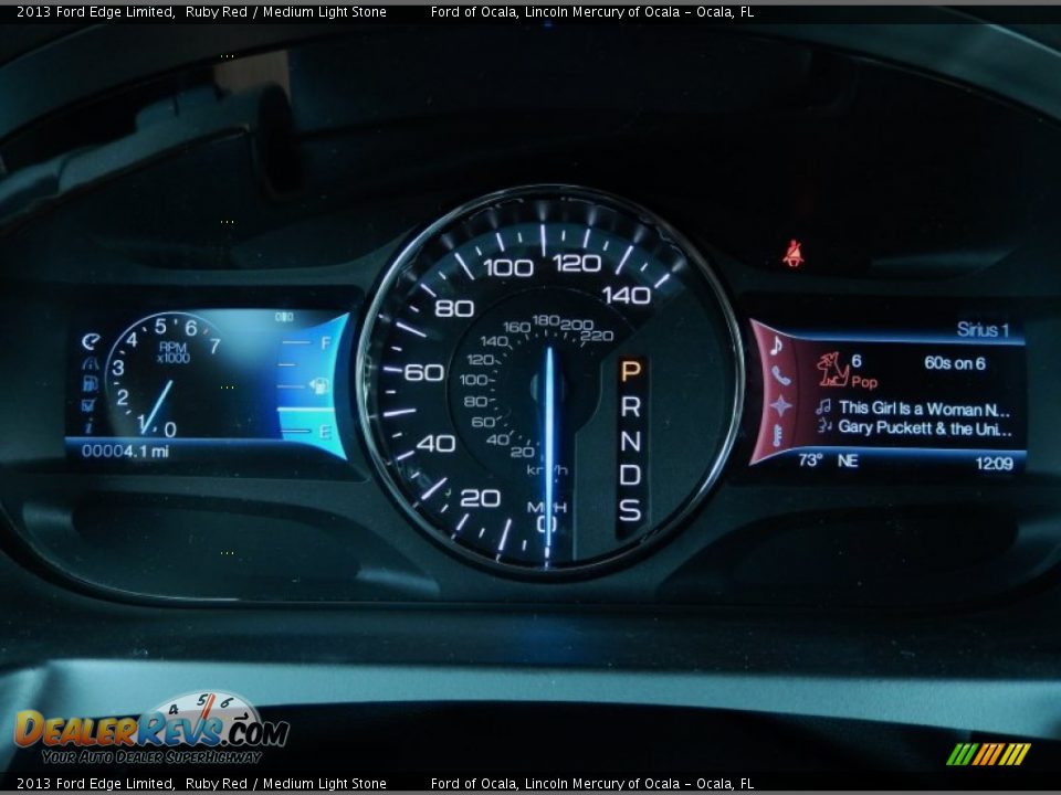2013 Ford Edge Limited Ruby Red / Medium Light Stone Photo #10