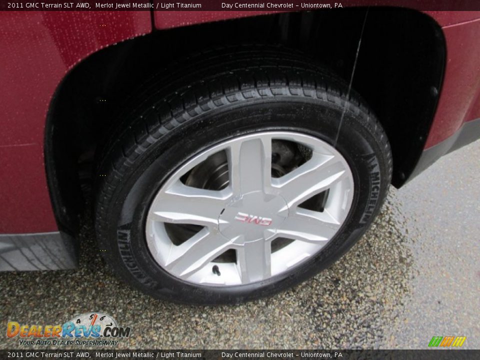 2011 GMC Terrain SLT AWD Merlot Jewel Metallic / Light Titanium Photo #3