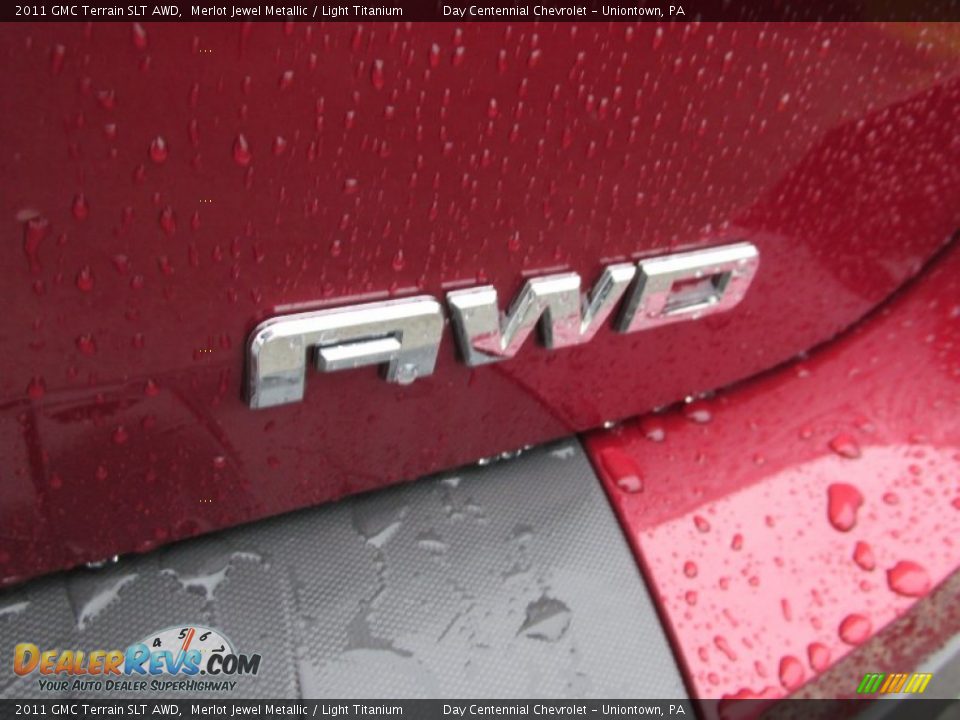 2011 GMC Terrain SLT AWD Merlot Jewel Metallic / Light Titanium Photo #6