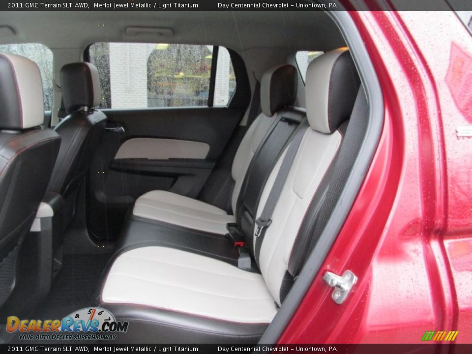 2011 GMC Terrain SLT AWD Merlot Jewel Metallic / Light Titanium Photo #14