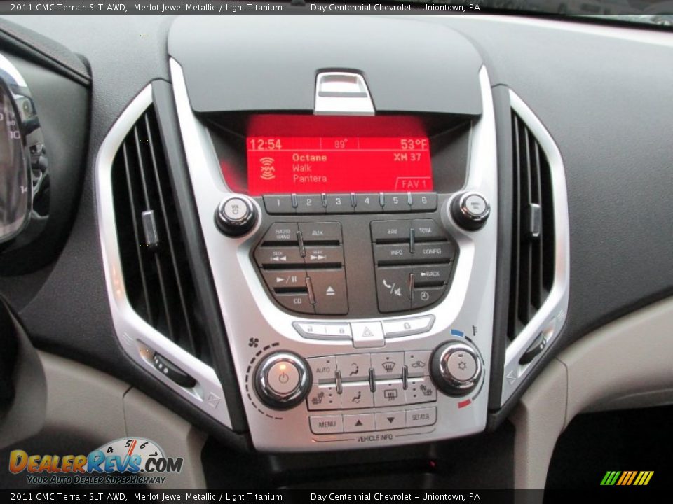 2011 GMC Terrain SLT AWD Merlot Jewel Metallic / Light Titanium Photo #16