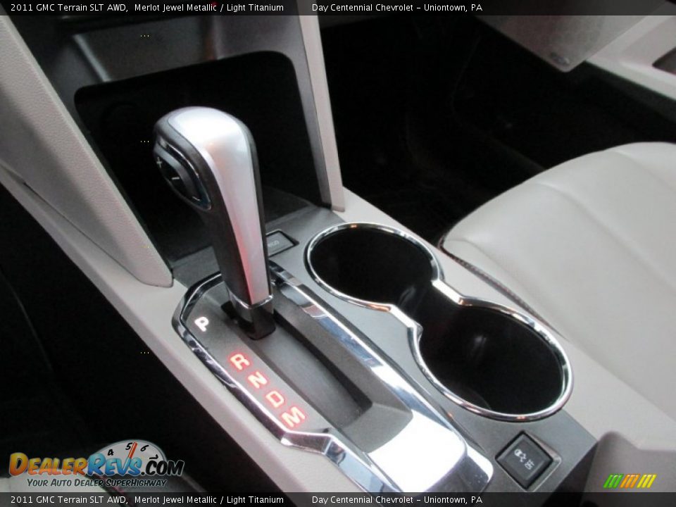 2011 GMC Terrain SLT AWD Merlot Jewel Metallic / Light Titanium Photo #17