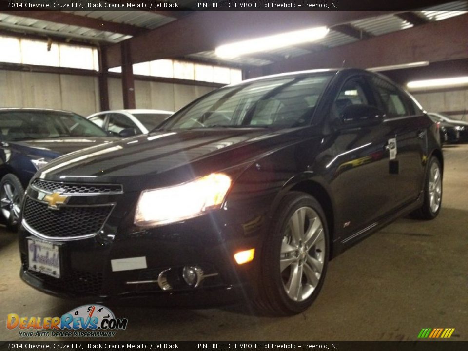2014 Chevrolet Cruze LTZ Black Granite Metallic / Jet Black Photo #1