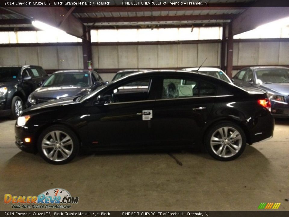 2014 Chevrolet Cruze LTZ Black Granite Metallic / Jet Black Photo #3