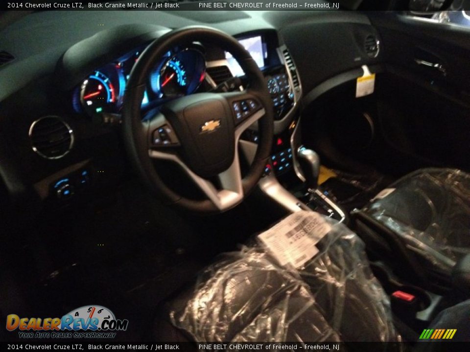 2014 Chevrolet Cruze LTZ Black Granite Metallic / Jet Black Photo #7