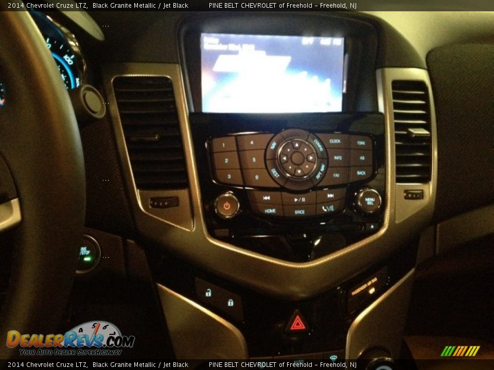 2014 Chevrolet Cruze LTZ Black Granite Metallic / Jet Black Photo #10
