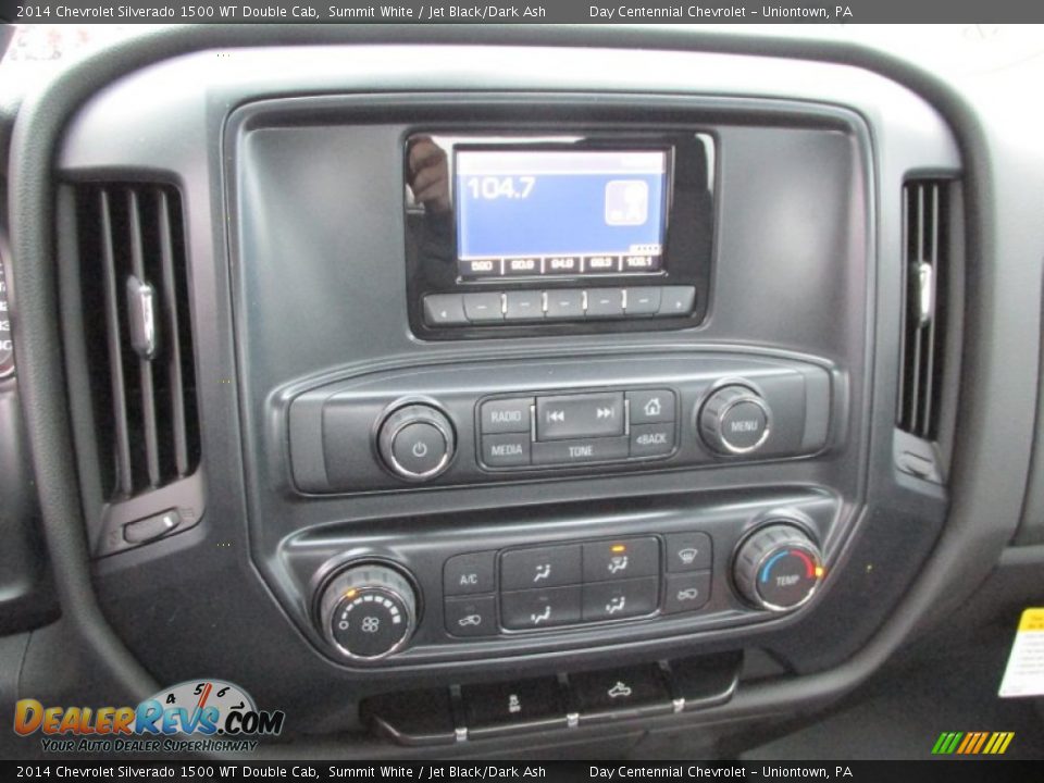 Controls of 2014 Chevrolet Silverado 1500 WT Double Cab Photo #15