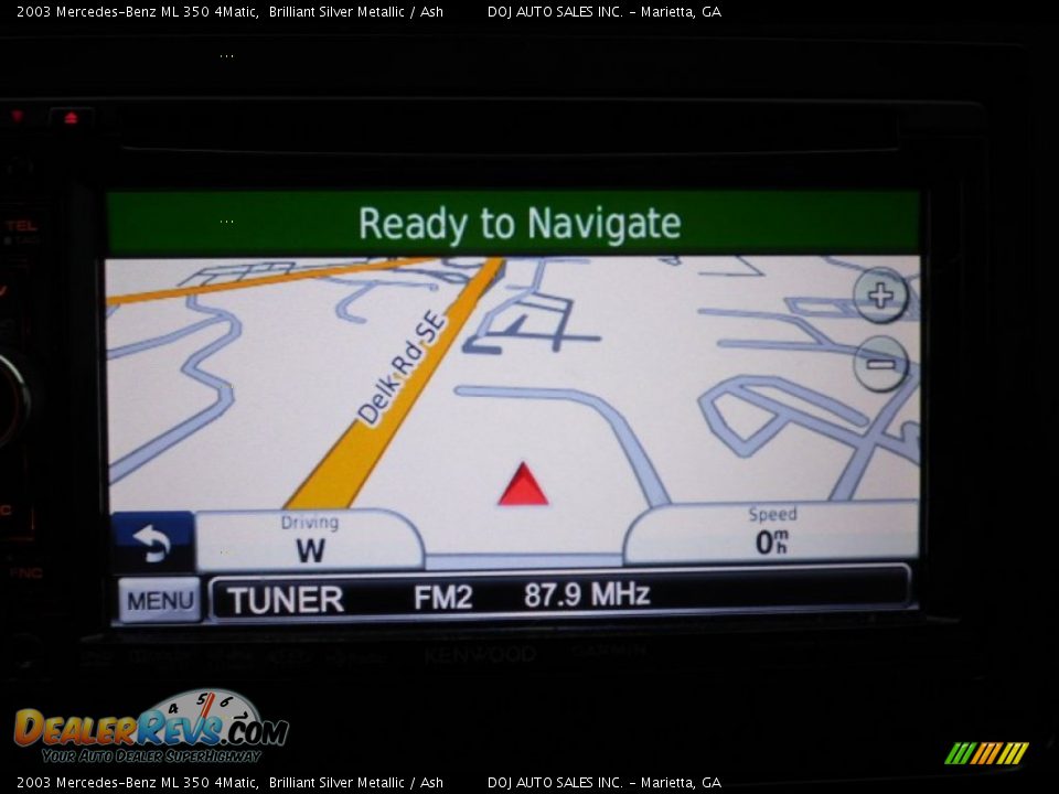 2003 Mercedes-Benz ML 350 4Matic Brilliant Silver Metallic / Ash Photo #8