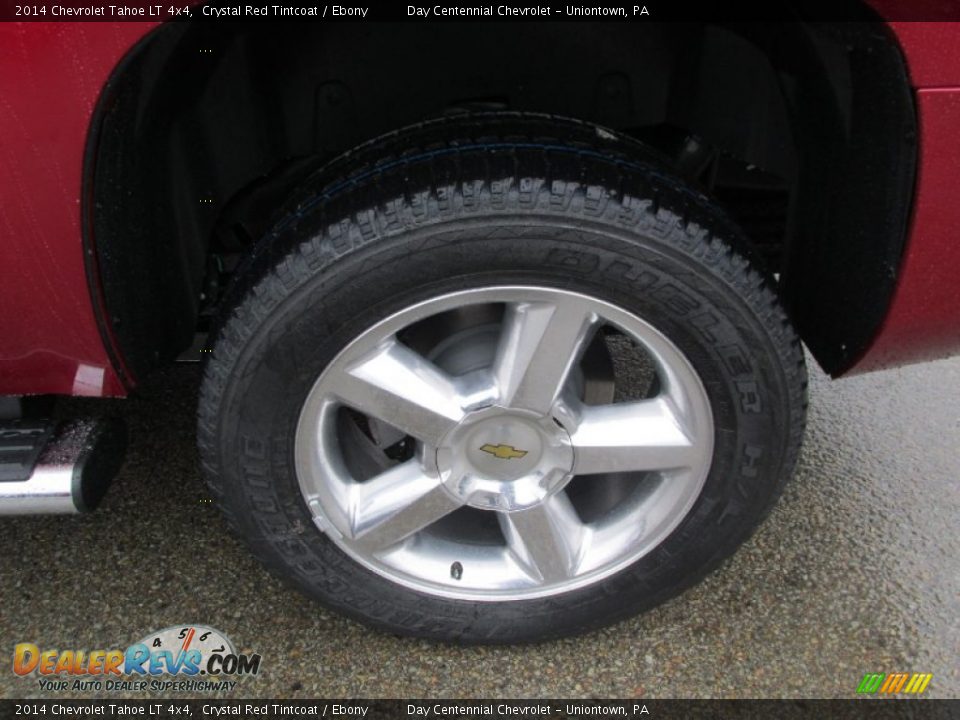 2014 Chevrolet Tahoe LT 4x4 Crystal Red Tintcoat / Ebony Photo #3