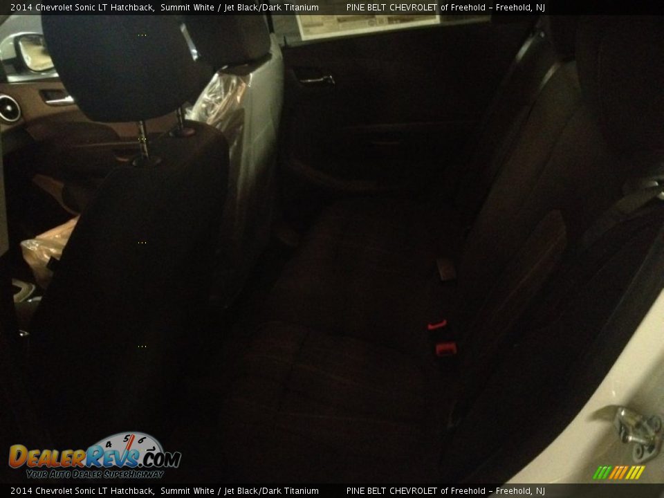 2014 Chevrolet Sonic LT Hatchback Summit White / Jet Black/Dark Titanium Photo #6