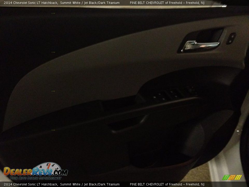 2014 Chevrolet Sonic LT Hatchback Summit White / Jet Black/Dark Titanium Photo #8