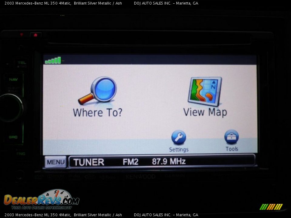 2003 Mercedes-Benz ML 350 4Matic Brilliant Silver Metallic / Ash Photo #27