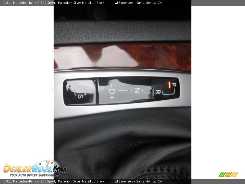 2011 Mercedes-Benz C 300 Sport Palladium Silver Metallic / Black Photo #12