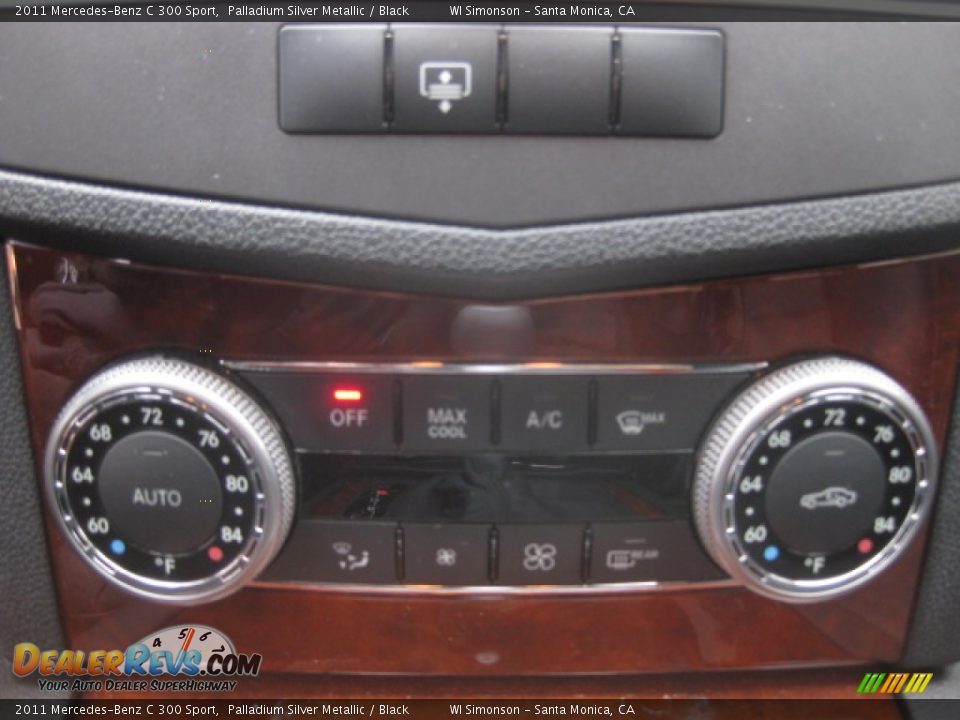 2011 Mercedes-Benz C 300 Sport Palladium Silver Metallic / Black Photo #13