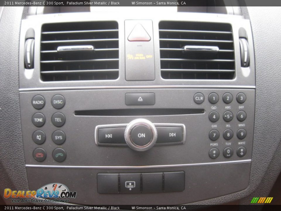 2011 Mercedes-Benz C 300 Sport Palladium Silver Metallic / Black Photo #14