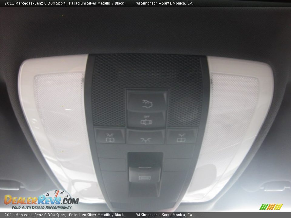 2011 Mercedes-Benz C 300 Sport Palladium Silver Metallic / Black Photo #16