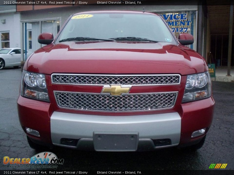 2011 Chevrolet Tahoe LT 4x4 Red Jewel Tintcoat / Ebony Photo #2