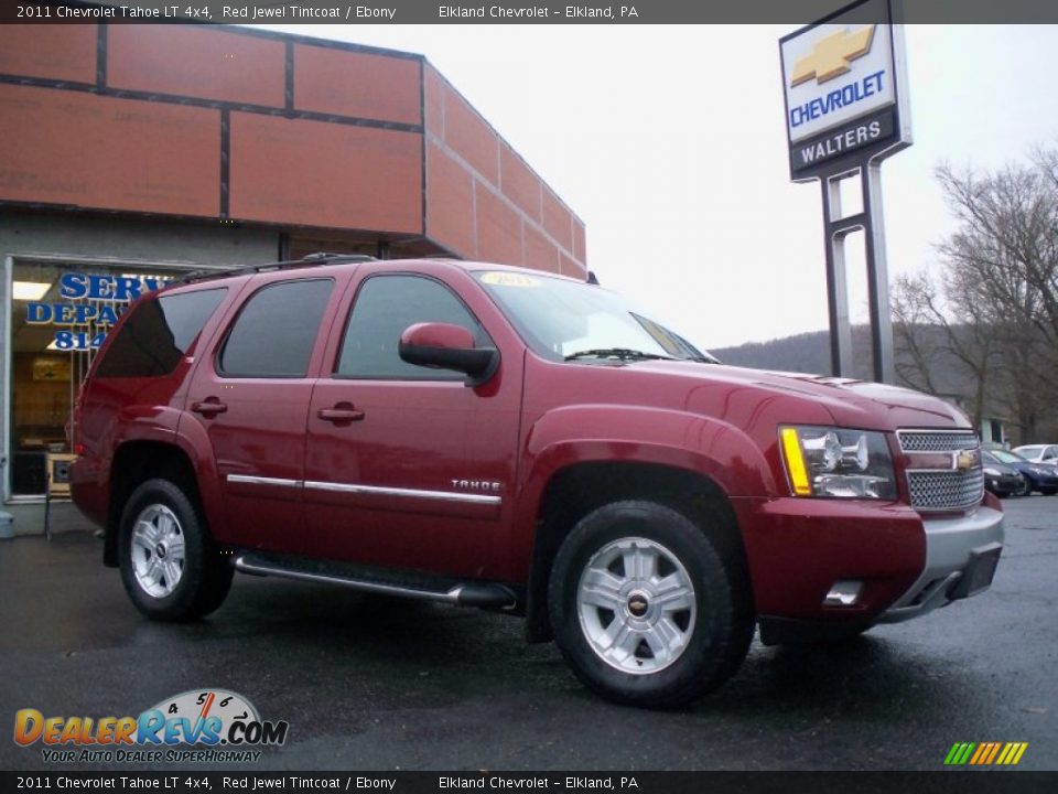 2011 Chevrolet Tahoe LT 4x4 Red Jewel Tintcoat / Ebony Photo #3