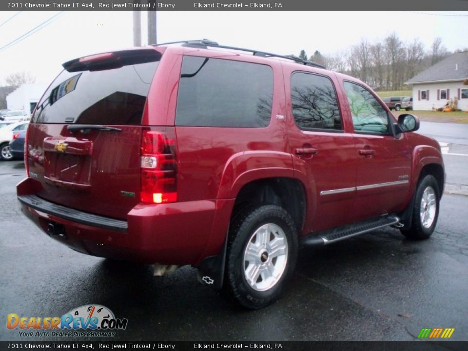 2011 Chevrolet Tahoe LT 4x4 Red Jewel Tintcoat / Ebony Photo #5