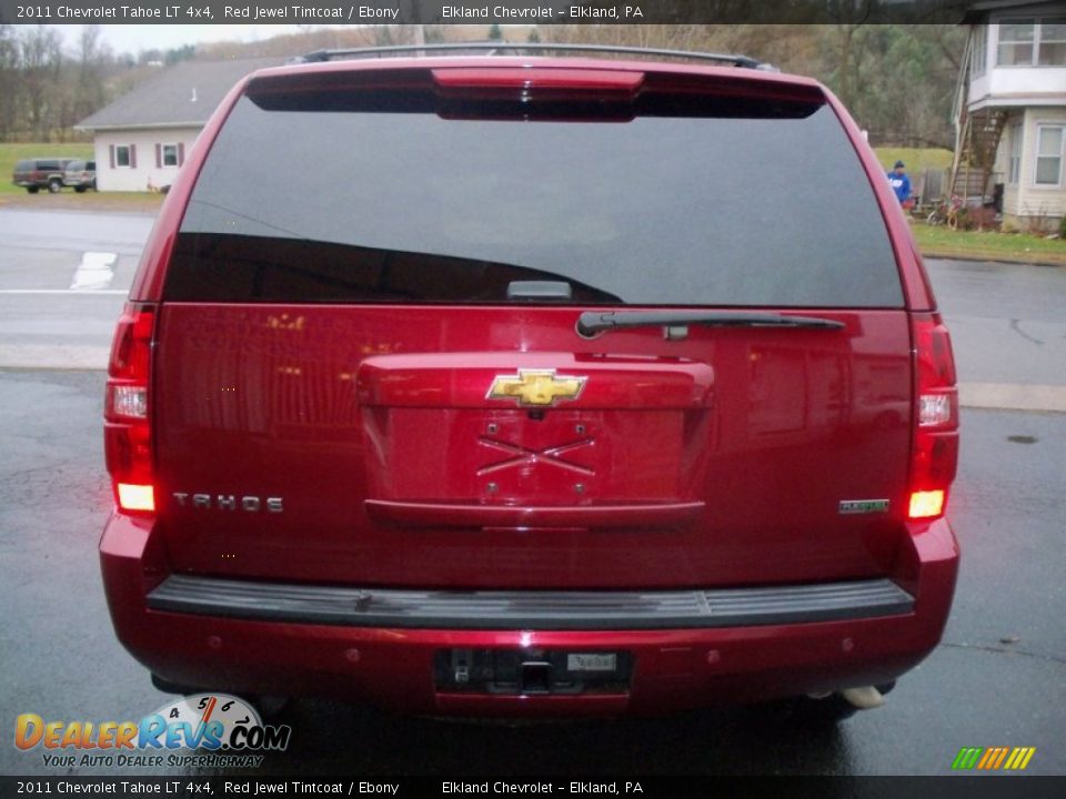 2011 Chevrolet Tahoe LT 4x4 Red Jewel Tintcoat / Ebony Photo #6