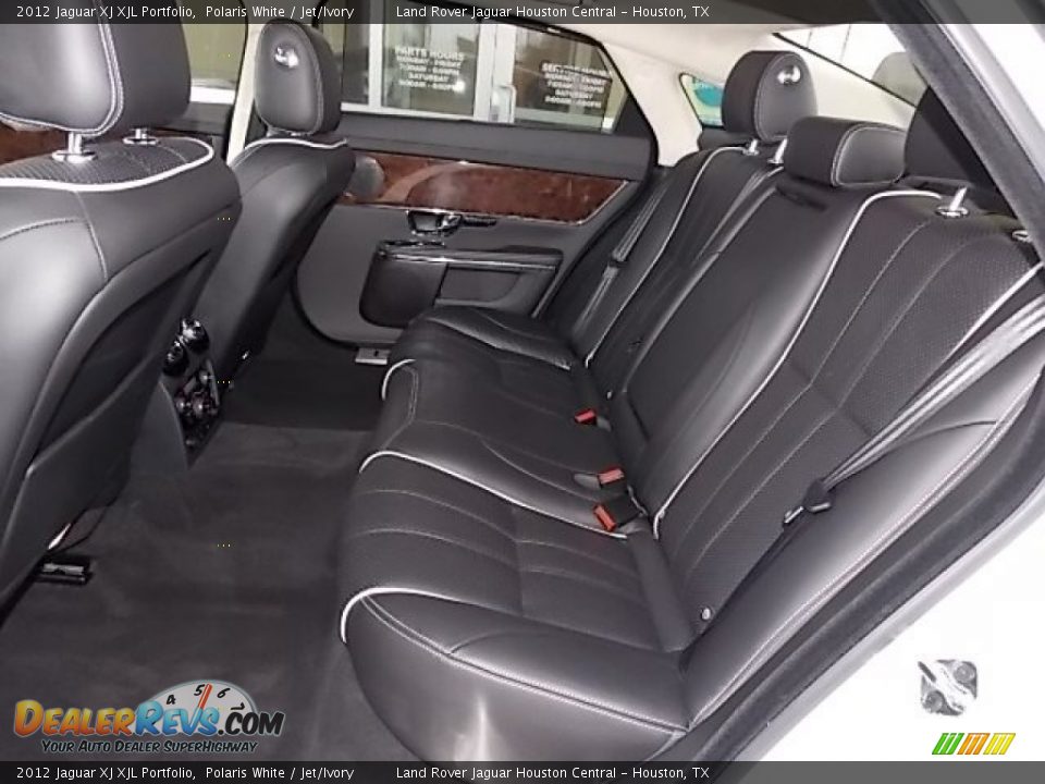 Rear Seat of 2012 Jaguar XJ XJL Portfolio Photo #4