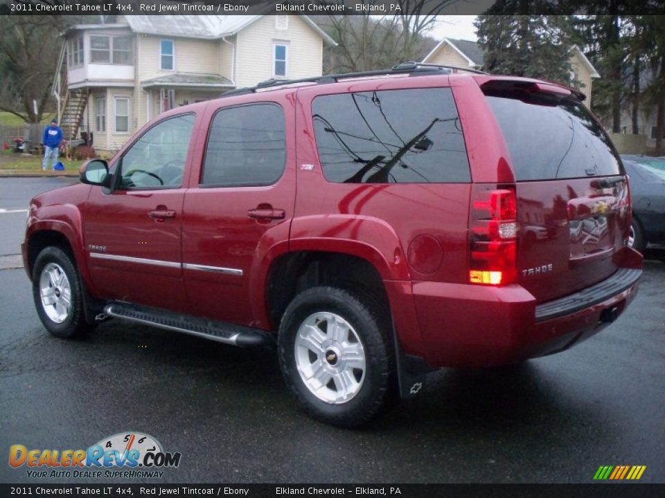 2011 Chevrolet Tahoe LT 4x4 Red Jewel Tintcoat / Ebony Photo #7