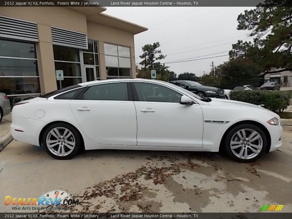 Polaris White 2012 Jaguar XJ XJL Portfolio Photo #5