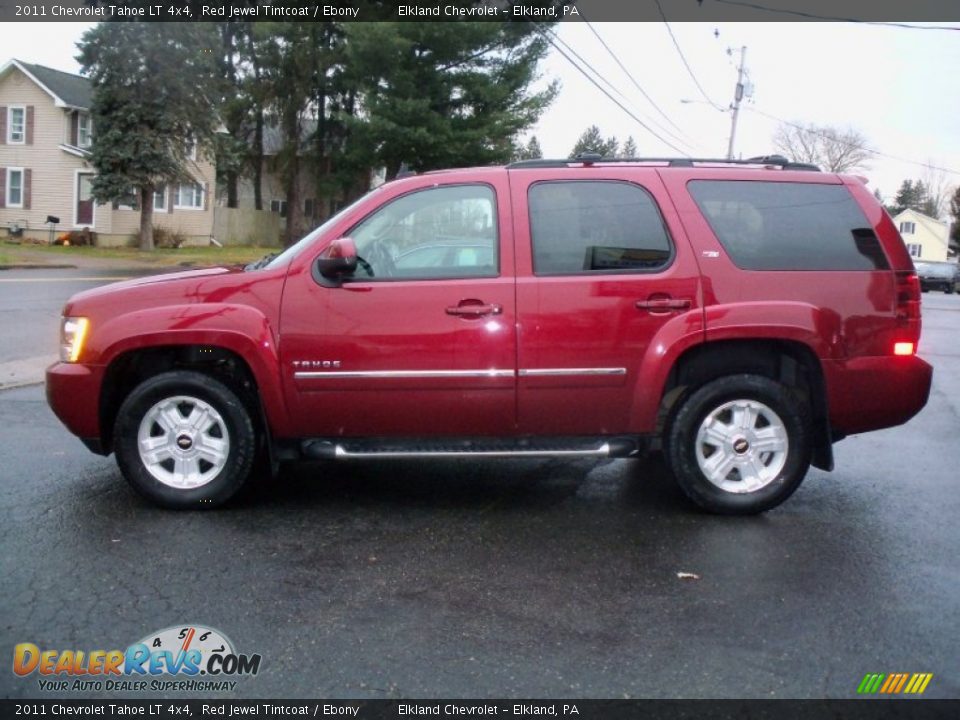2011 Chevrolet Tahoe LT 4x4 Red Jewel Tintcoat / Ebony Photo #8