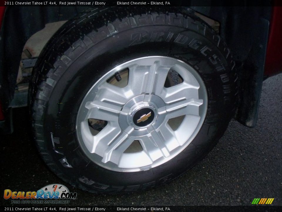 2011 Chevrolet Tahoe LT 4x4 Red Jewel Tintcoat / Ebony Photo #9
