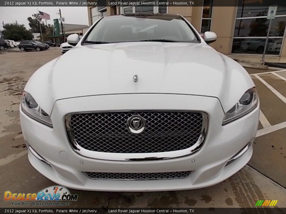 Polaris White 2012 Jaguar XJ XJL Portfolio Photo #11