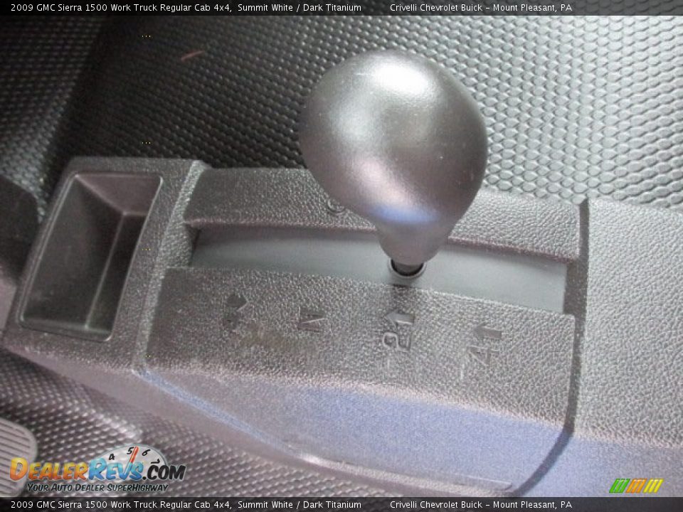 2009 GMC Sierra 1500 Work Truck Regular Cab 4x4 Summit White / Dark Titanium Photo #19