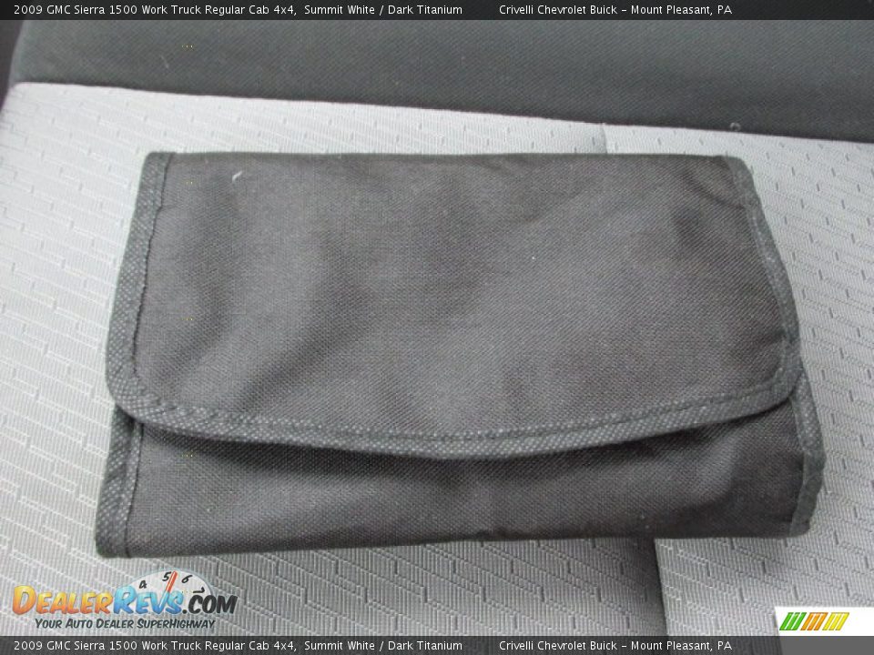 2009 GMC Sierra 1500 Work Truck Regular Cab 4x4 Summit White / Dark Titanium Photo #23