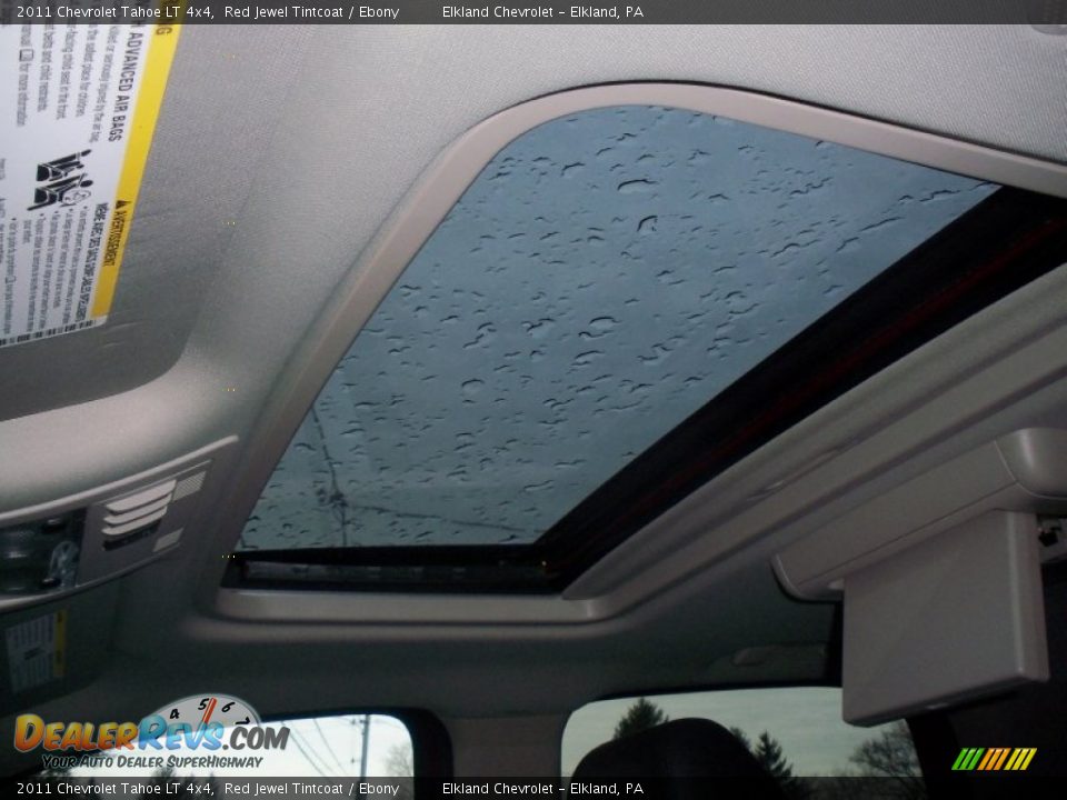 2011 Chevrolet Tahoe LT 4x4 Red Jewel Tintcoat / Ebony Photo #34
