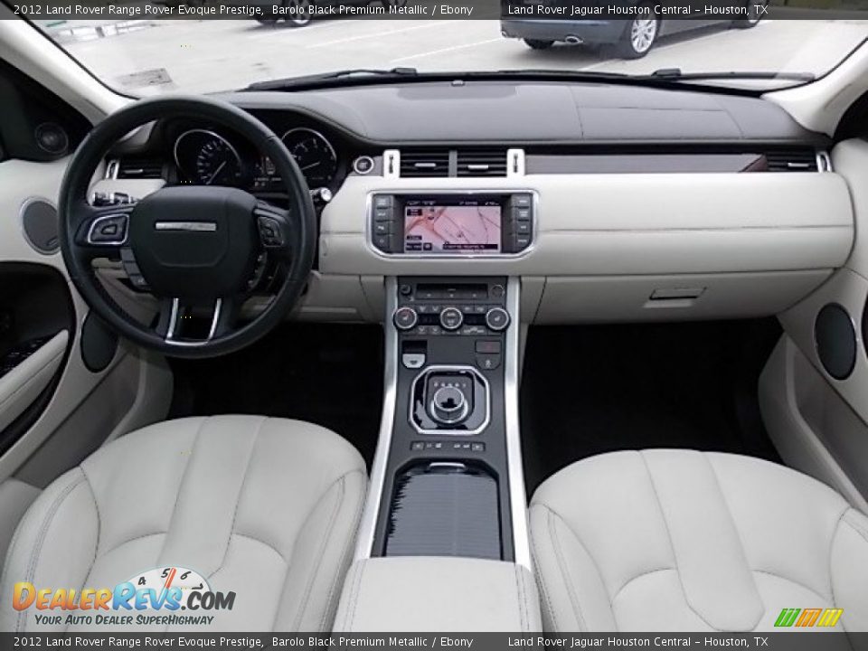 2012 Land Rover Range Rover Evoque Prestige Barolo Black Premium Metallic / Ebony Photo #2