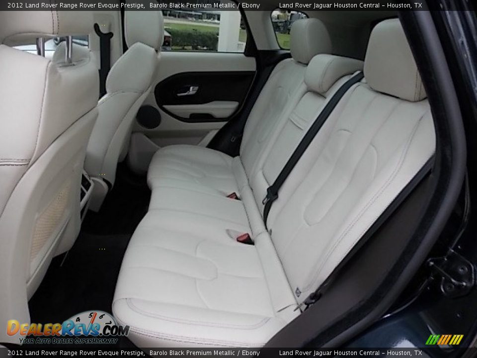 2012 Land Rover Range Rover Evoque Prestige Barolo Black Premium Metallic / Ebony Photo #4