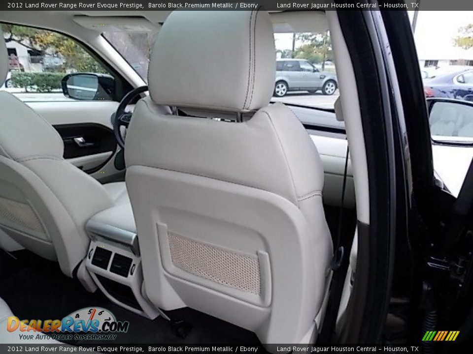 2012 Land Rover Range Rover Evoque Prestige Barolo Black Premium Metallic / Ebony Photo #25