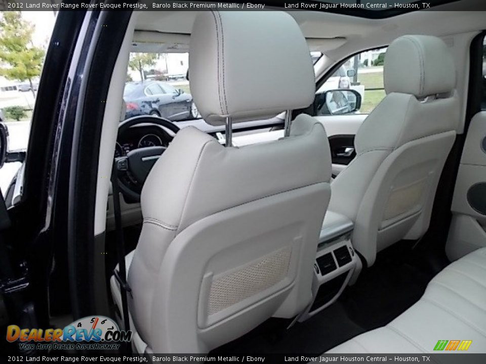 2012 Land Rover Range Rover Evoque Prestige Barolo Black Premium Metallic / Ebony Photo #29