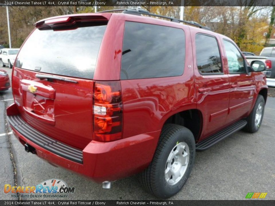 2014 Chevrolet Tahoe LT 4x4 Crystal Red Tintcoat / Ebony Photo #3