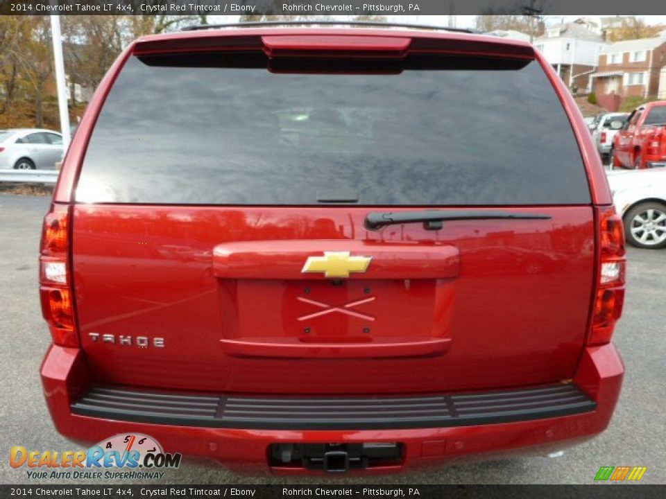 2014 Chevrolet Tahoe LT 4x4 Crystal Red Tintcoat / Ebony Photo #4
