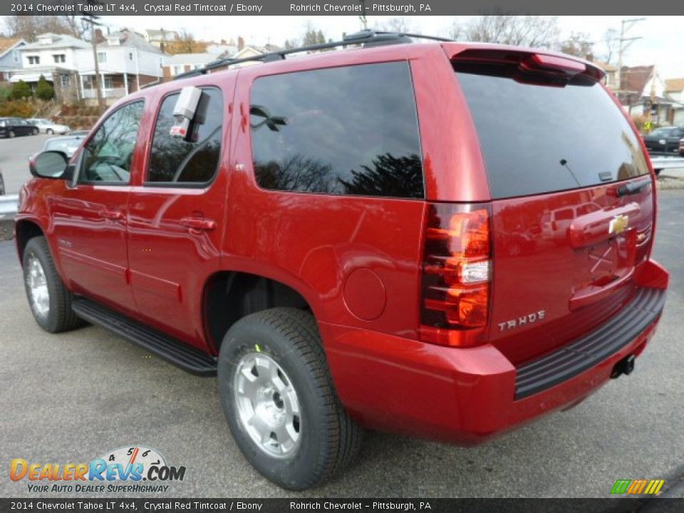 2014 Chevrolet Tahoe LT 4x4 Crystal Red Tintcoat / Ebony Photo #5