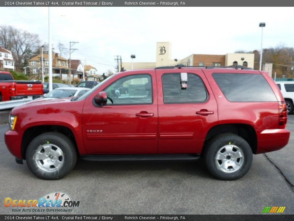 2014 Chevrolet Tahoe LT 4x4 Crystal Red Tintcoat / Ebony Photo #6