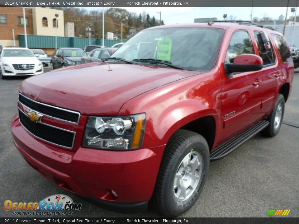 2014 Chevrolet Tahoe LT 4x4 Crystal Red Tintcoat / Ebony Photo #7
