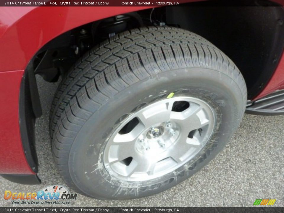 2014 Chevrolet Tahoe LT 4x4 Crystal Red Tintcoat / Ebony Photo #9